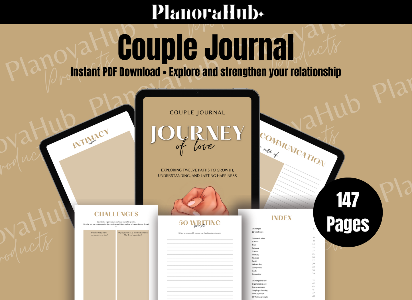 Couple Journal – Strengthen Your Relationship Through Guided Prompts