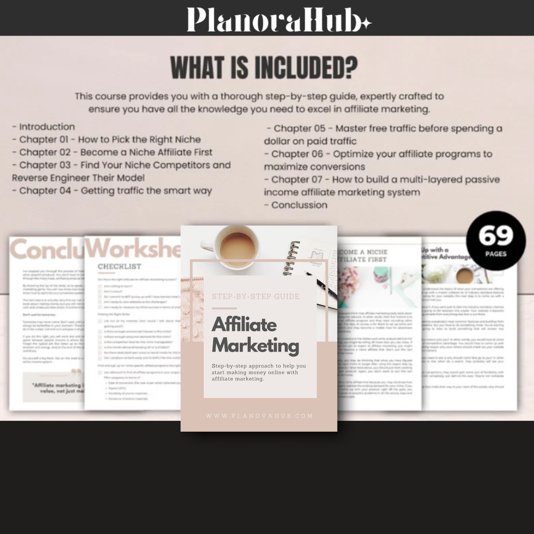 Affiliate Marketing Online Course – A Step-by-Step Guide to Earning Passive Income