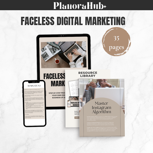 Faceless Digital Marketing – A Step-by-Step Guide to Building a Profitable Online Business